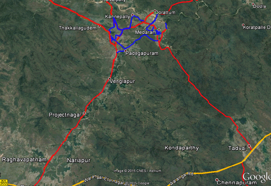 Sammakka Saralamma Jathara Medaram, Waranagal, Mulugu, Telangana, India